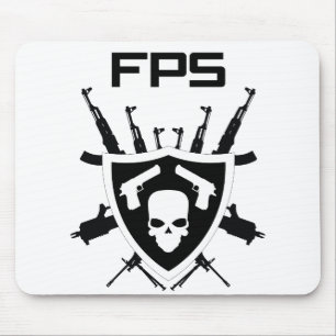FPS-musen vadderar Horizantal Musmatta