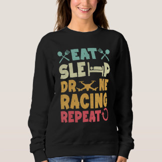 Fpv Drone Quadcopter Eat-viloläge Dra en Tävla Upp T Shirt