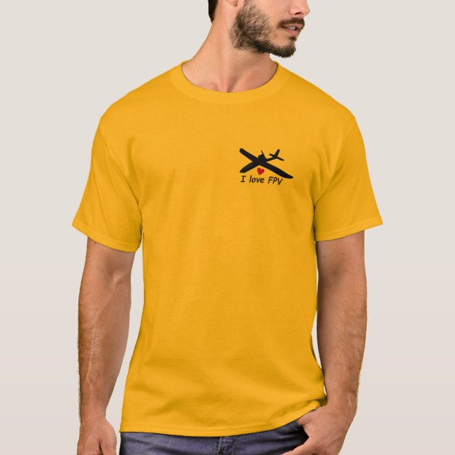 FPV-flygt-skjorta T-shirt (Framsida)