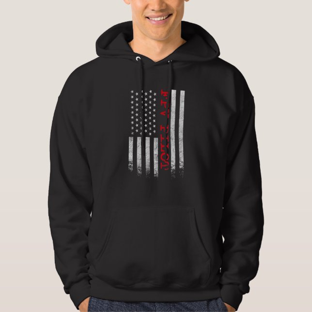 FPV Freestyle Racecopter Pilot Drone Drone Hoodie (Framsida)
