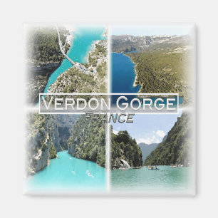 FR0112 Europe, Frankrike Provence, Verdon Gorge Magnet