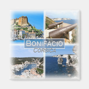 FR0119 Europa, Frankrike, Korsika, Bonifacio, Frid Magnet