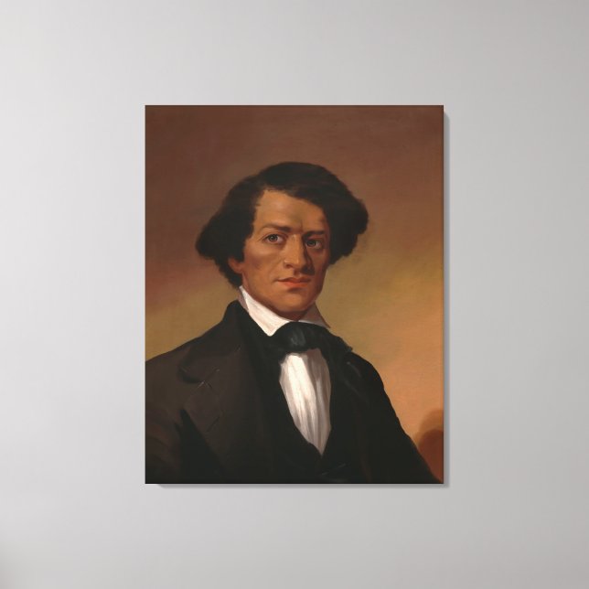 Fr3d3rick Bailey Douglass: Civil Högers Legend Canvastryck (Framsida)