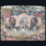 Fr3d3rick Bailey Douglass med svart abolitionist iPad Skydd<br><div class="desc">Fr3d3rick Bailey Douglass, född i det brutala slaveriet i Maryland omkring 1818, trotsade förtryckets kedjor att bli en ledstjärna för frihet och jämlikhet. Hans exakta födelsedatum är fortfarande okänt, en skarp påminnelse om slaveriets avhumaniserande karaktär. - Unge Fr3d3rick, skild från sitt mor vid en anbudsålder, drabbades av de hårda realiteterna...</div>