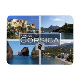 FR Frankrike - Corse - Korsika. Calvi - Osani Port Magnet