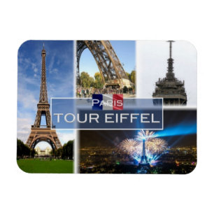FR Frankrike - Eiffel Torn Paris - Magnet