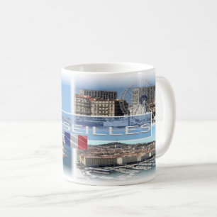 FR Frankrike - Marseille - Kaffemugg