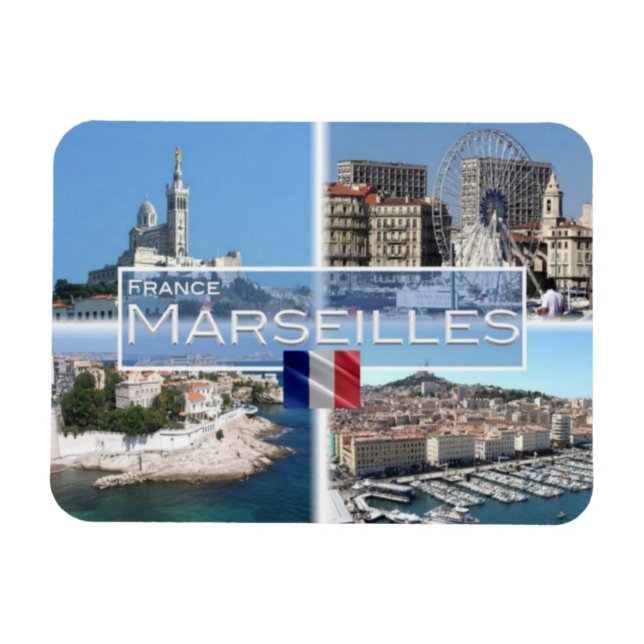 FR Frankrike - Marseilles - Magnet (Horisontell)