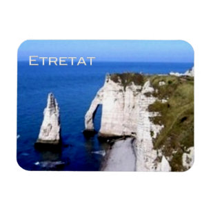 FR Frankrike - Normandie - Etretat - klipporna - Magnet