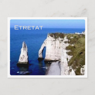 FR Frankrike - Normandie - Etretat - klipporna - Vykort