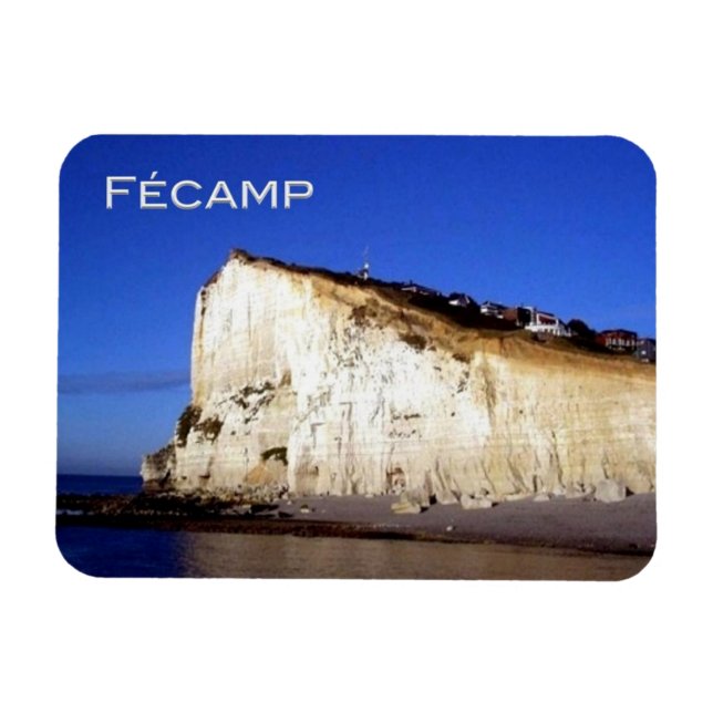FR Frankrike - Normandie - Fécamps - The Cliffs - Magnet (Horisontell)