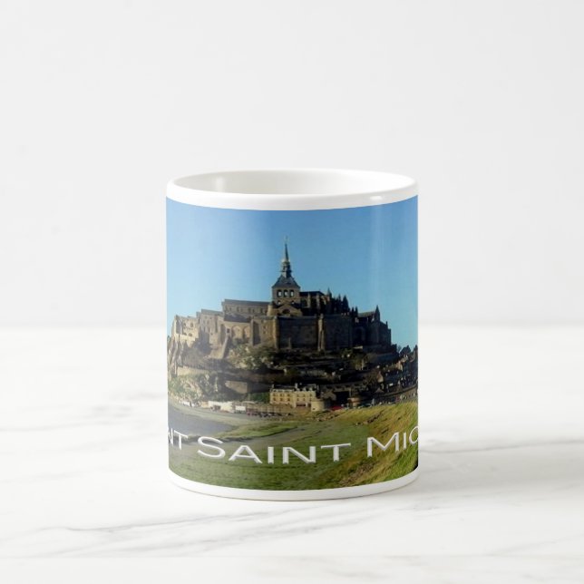 FR Frankrike - Normandie - Mont Saint Michel - Kaffemugg (Center)