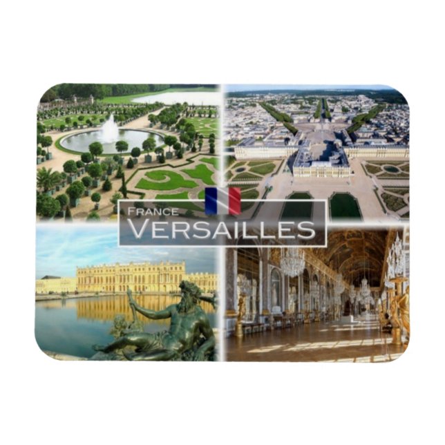 FR Frankrike - Versailles - Park Orangerie - Magnet (Horisontell)