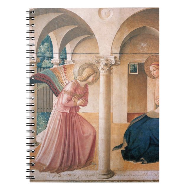Fra Angelico- Annunciation Anteckningsbok (Framsidan)