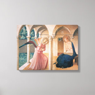 Fra Angelico- Annunciation Canvastryck