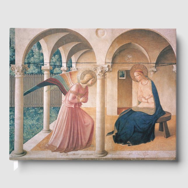Fra Angelico- Annunciation Gästböcker (Framsida)