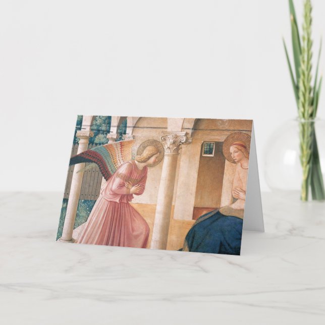 Fra Angelico- Annunciation Kort (Framsida)