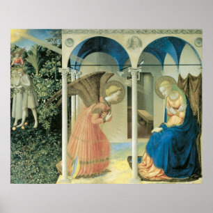 Fra Angelico - Annunciation Poster