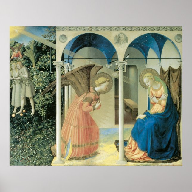 Fra Angelico - Annunciation Poster (Framsidan)