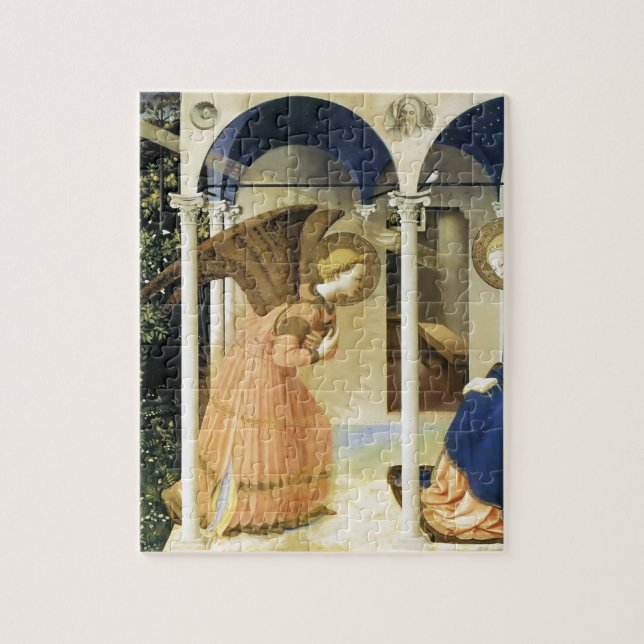 Fra Angelico annunciationen Pussel (Vertikal)