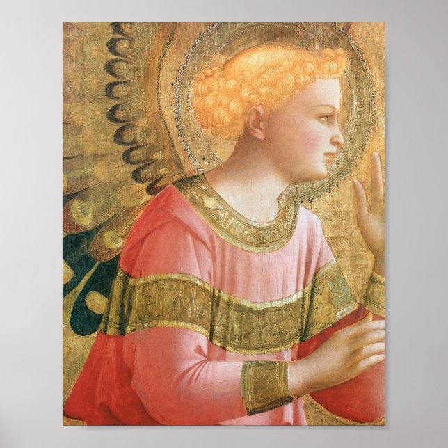 Fra Angelico-Archangel Gabriel Annunciate Poster (Framsidan)