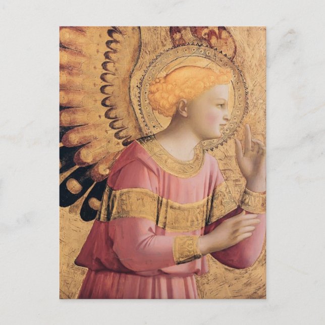 Fra Angelico-Archangel Gabriel Annunciate Vykort (Framsida)