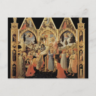 Fra Angelico- Deposition från Kor Vykort