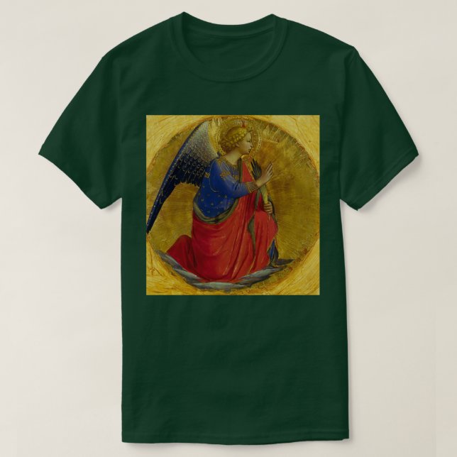 Fra Angelico Guido di Pietro quotAngel på Annu T Shirt (Design framsida)