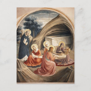 Fra Angelico-Lamentation över Kristus Vykort
