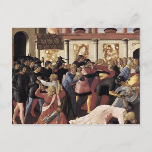 Fra Angelico- Massaker of the Innocent Vykort
