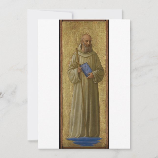 Fra Angelico - Saint Romuald Inbjudningar (Framsida)