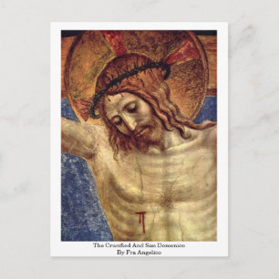 Fra Angelico, som har kraschat och San Domenico Vykort