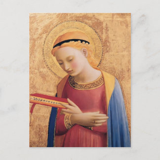 Fra Angelico- Virgin Mary Annunciate Vykort