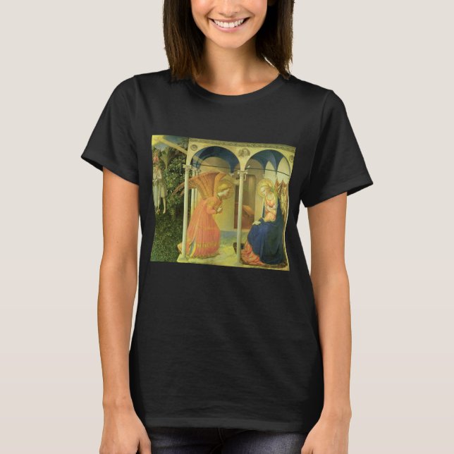 Fra Angelicos Bebådelse i Pradomuseet T Shirt (Framsida)