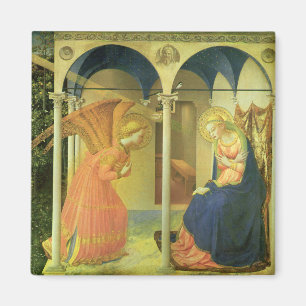 Fra Angelicos Bebådelse på Pradomuseet Magnet