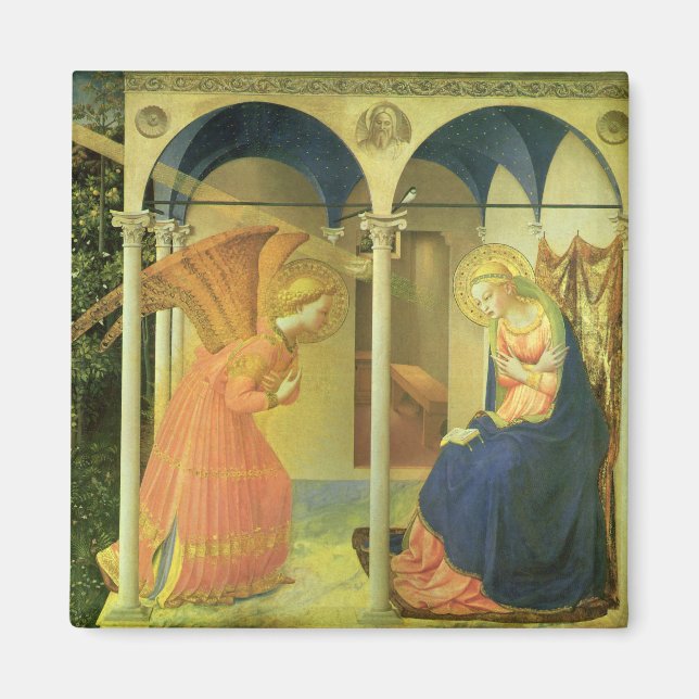 Fra Angelicos Bebådelse på Pradomuseet Magnet (Framsidan)