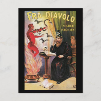 Fra Diavolo - Underbar Magician Vykort