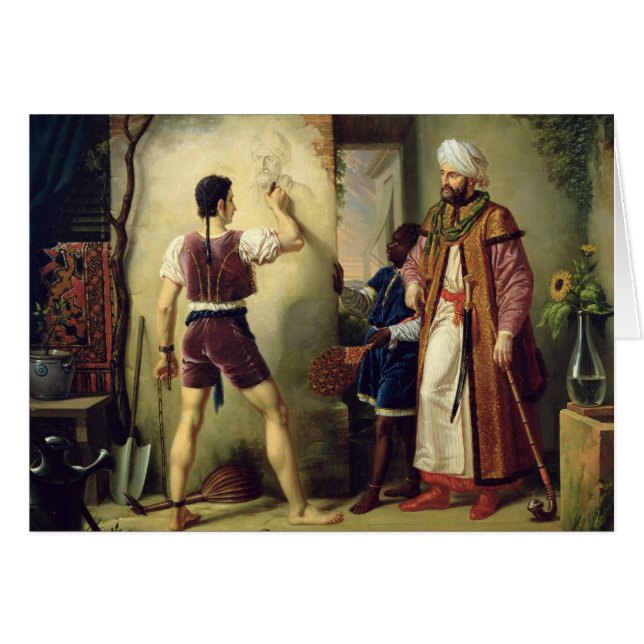 Fra Filippo Lippi 1819 Hälsningskort (Framsidan Horizontal)