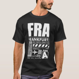 FRA Frankfurt Airport T Shirt