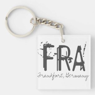 FRA Frankfurt Tyskland Airport Typography