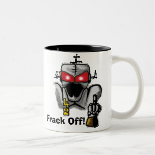 Frack av muggen Två-Tonad mugg