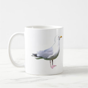 Fräck Fågel Strandlevande Fågelälskare Present Kaffemugg