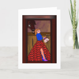 Fräck i LeeMarie's kreativa design Kort