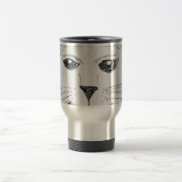 Fräck kattmugg resemugg