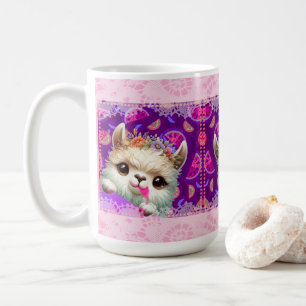 Fräck Lama Kaffemugg