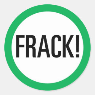 Frack! Runt Klistermärke