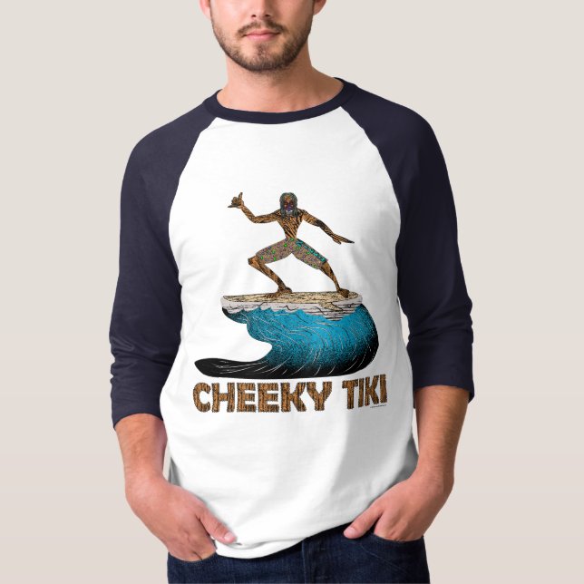 Fräck Tiki T Shirt (Framsida)