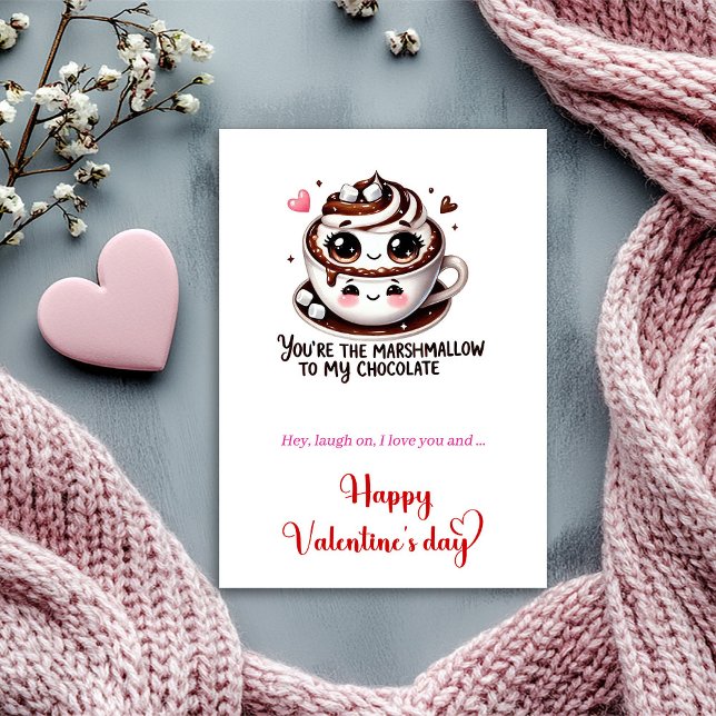 Fräck Valentinskort Roligt Fruktpunny Humor Julkort (Cheeky Valentine Card Cute Fruit Pun Humor)