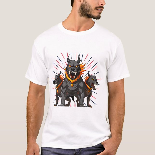 Fräckgardet Hundar - frigör deras makt! T Shirt (Framsida)