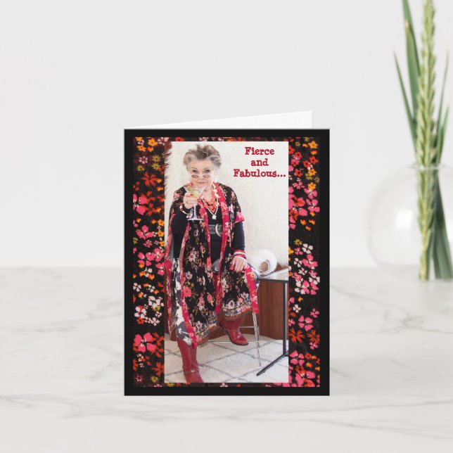 Fräckhet, falsk, "lemlästande, distraherat kort (Framsida)